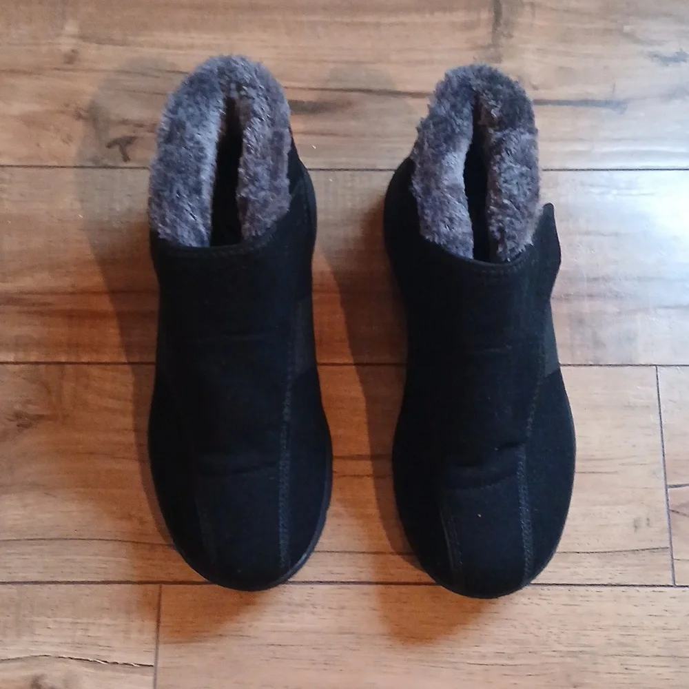 NWOT Women's FitVille Black Neuropathy Wide Feet Winter Boots. Size 9.5 - Picture 8 of 17